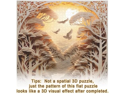 Difficult Challenge Tree of Life Jigsaw Puzzles
